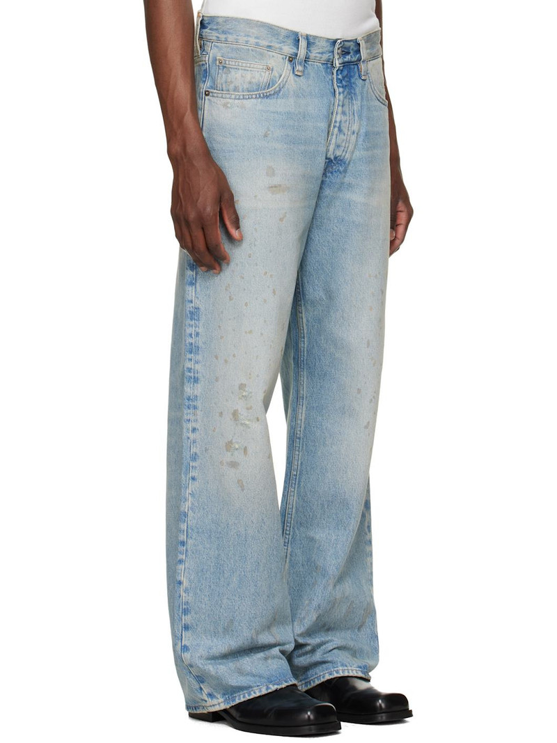 Blue Relaxed Boot Jeans 2