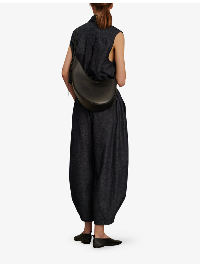 Winona logo-embossed leather shoulder bag 5