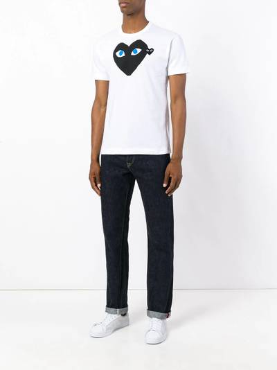 Comme des Garçons PLAY heart-print crew-neck T-shirt outlook