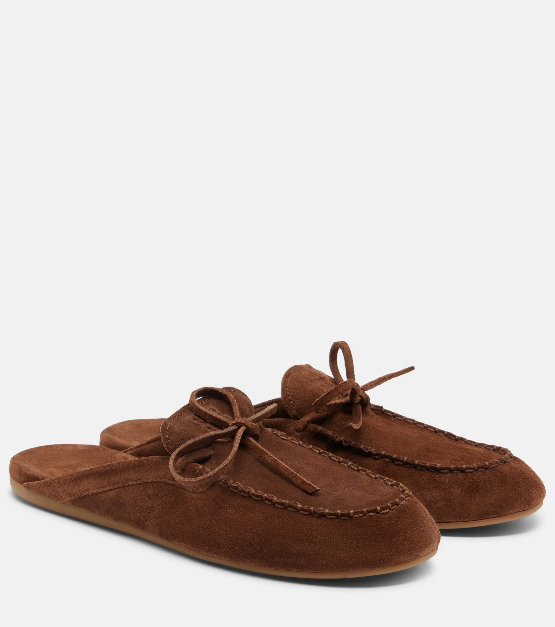 Suede mules - 1