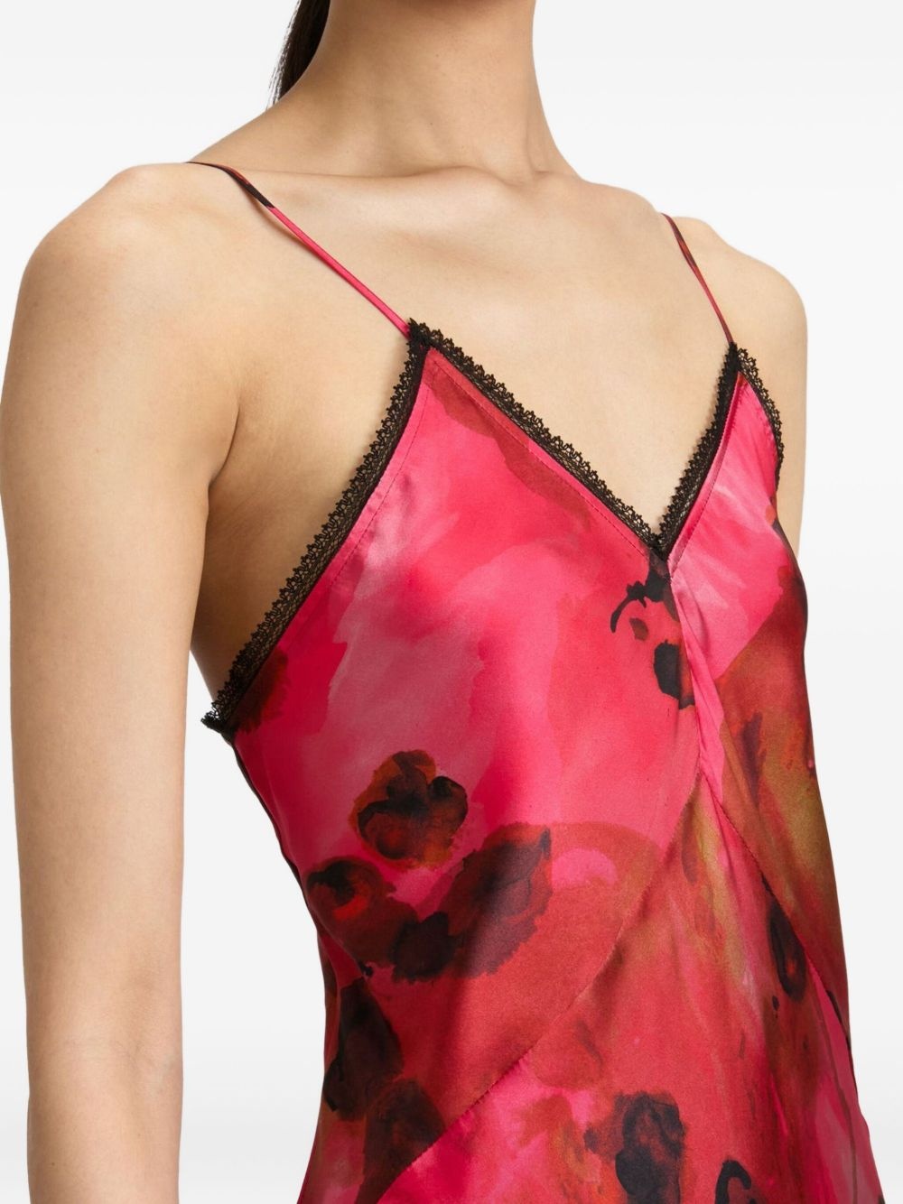 floral-print maxi dress - 5