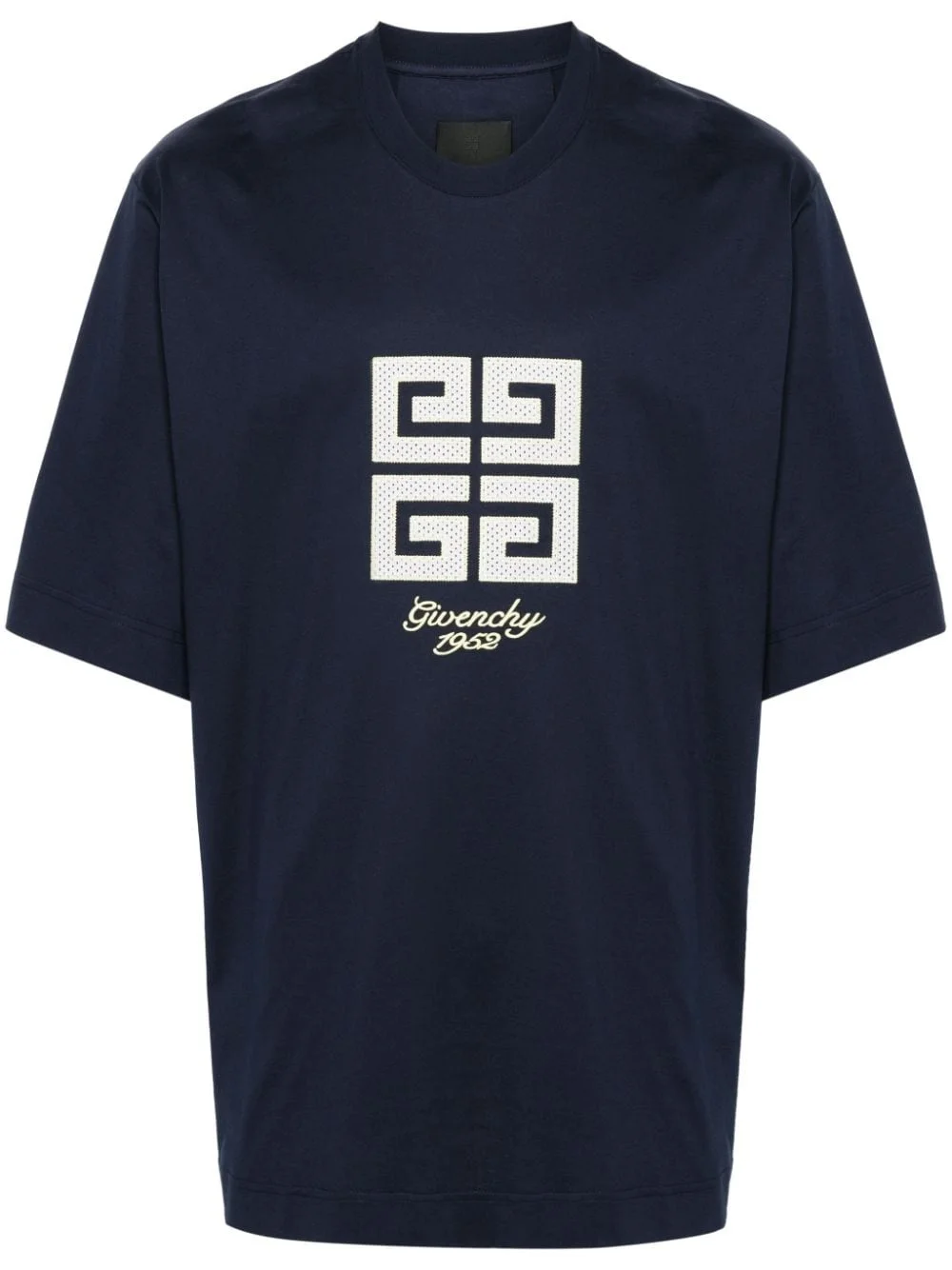 4G-motif cotton T-shirt - 1