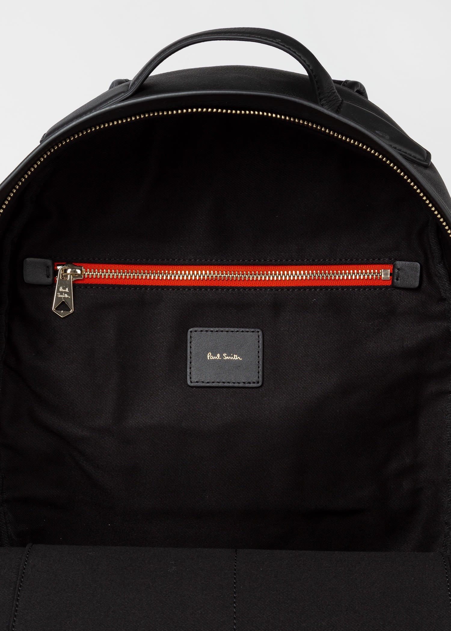 Leather 'Signature Stripe' Backpack - 3