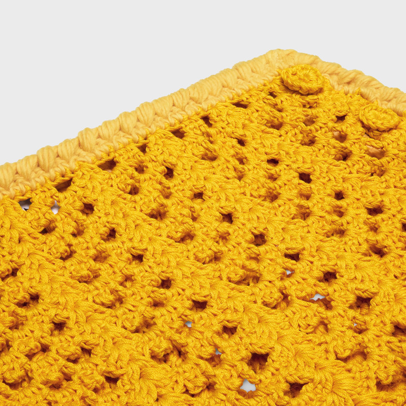 mini skirt IN cotton crochet 3