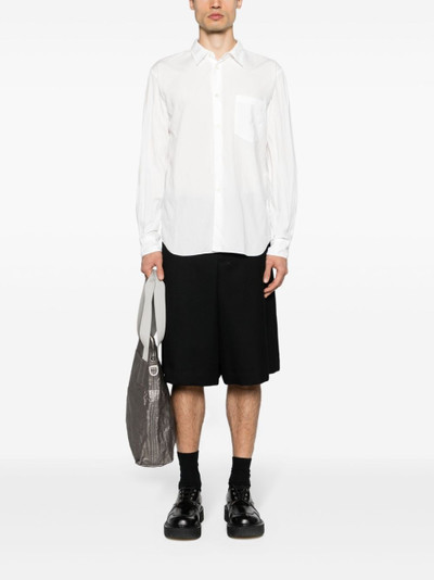 Comme des Garçons Homme Plus button-up long-sleeve shirt outlook