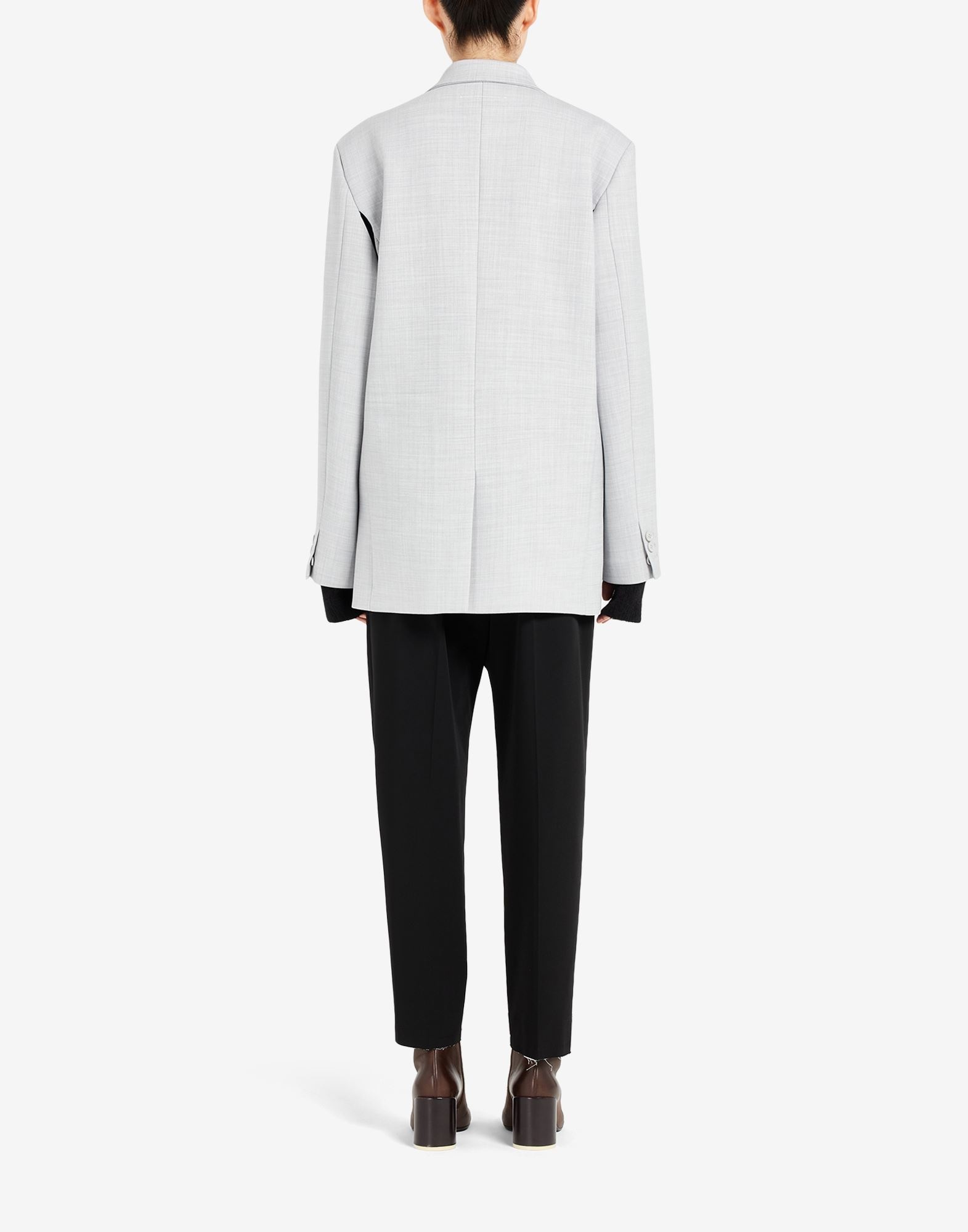 Techno wool blazer - 4