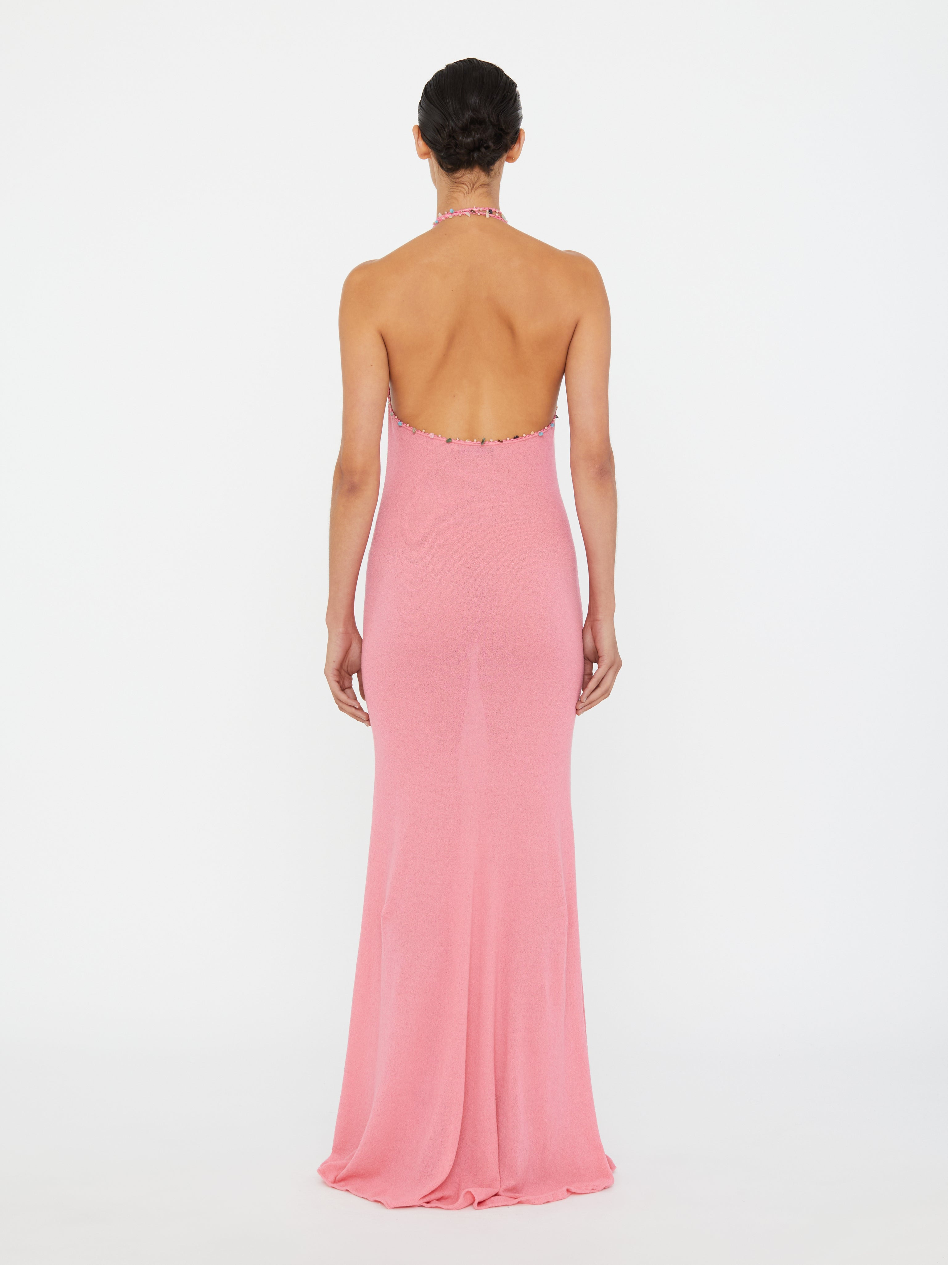 Beach Quartz Halter Dress - 6