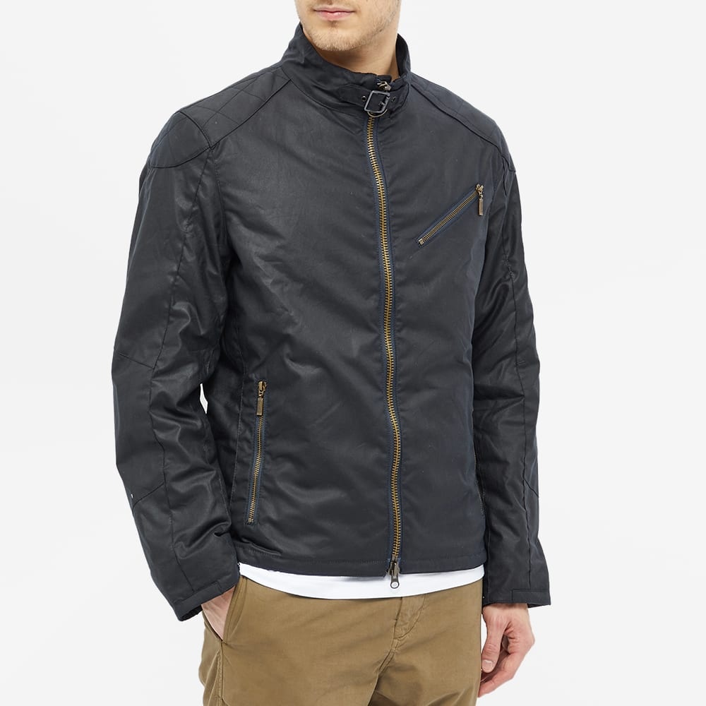 Barbour International Placer Wax Jacket - 7