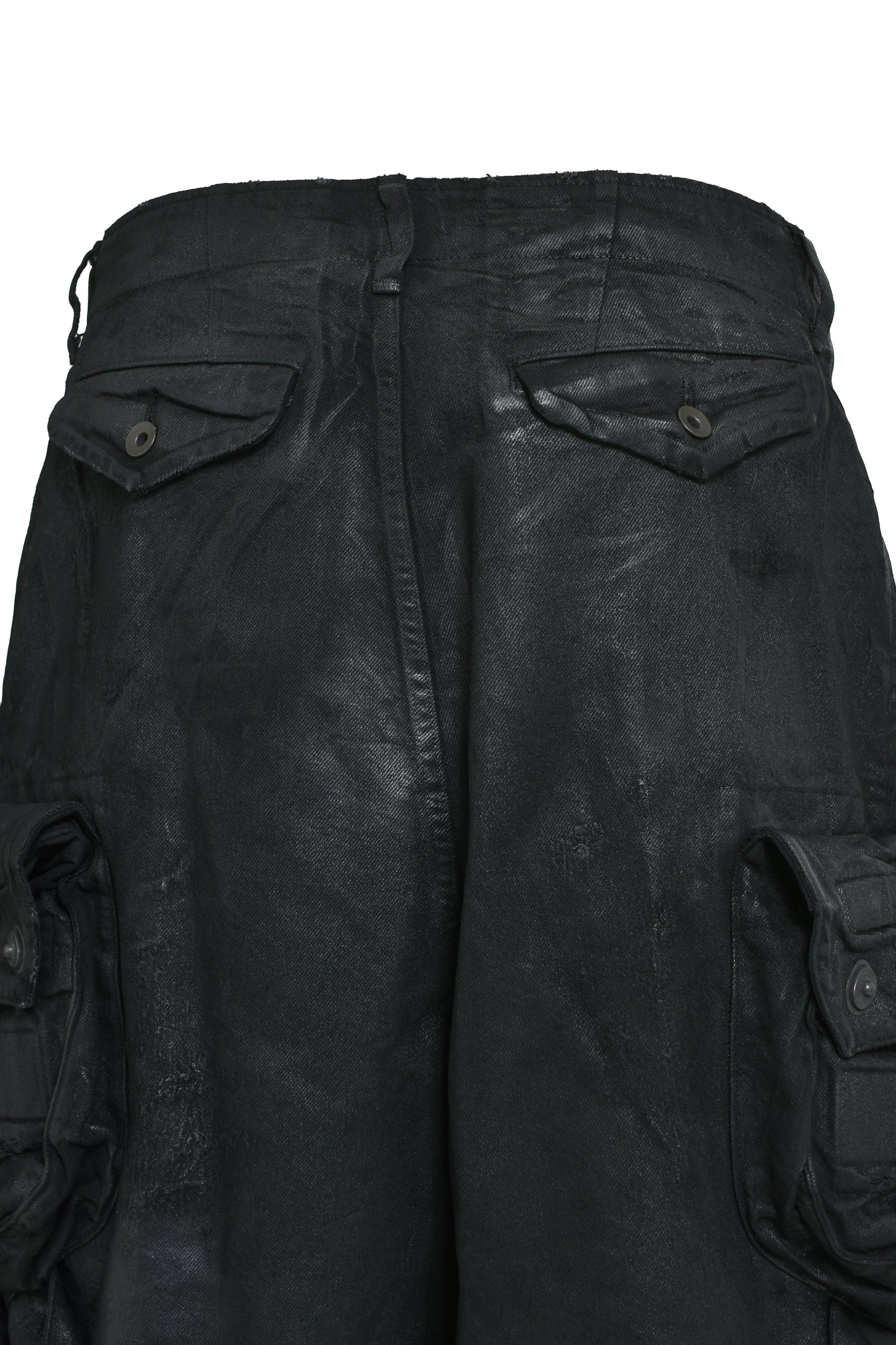 12OZ COATING GASMASK CARGO / BLK WAX - 5