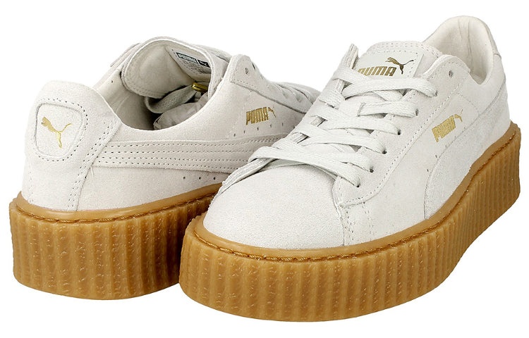 (WMNS) PUMA Fenty x Suede Creepers 'Star White' 361005-06 - 3