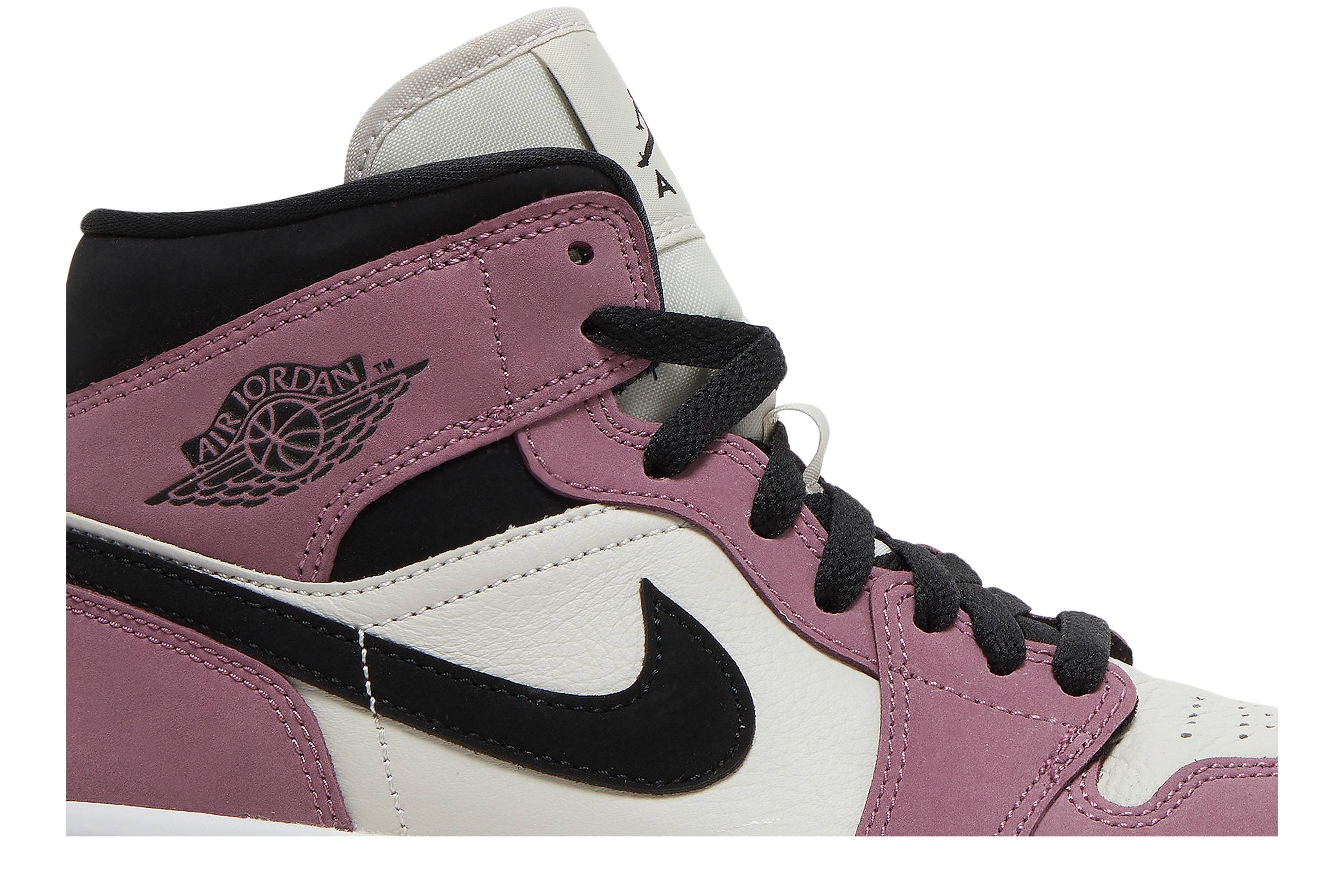 Wmns Air Jordan 1 Mid SE 'Berry Pink' - 2