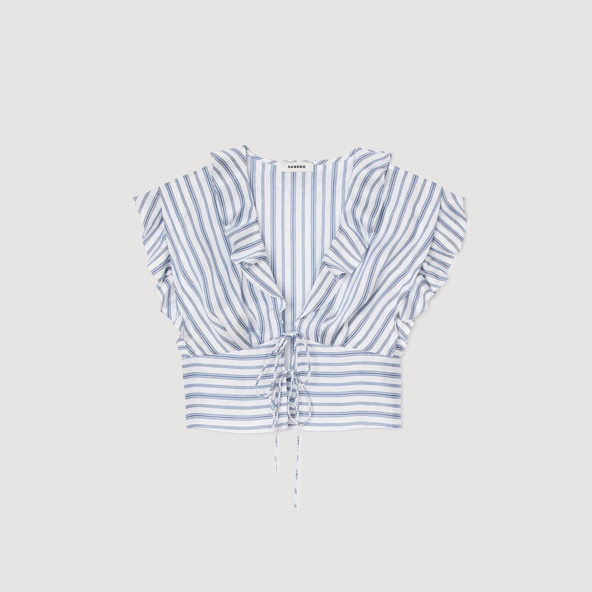 STRIPED CROP TOP - 6