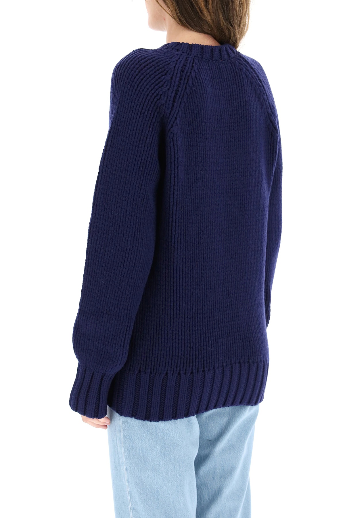 CREWNECK WOOL SWEATER - 4