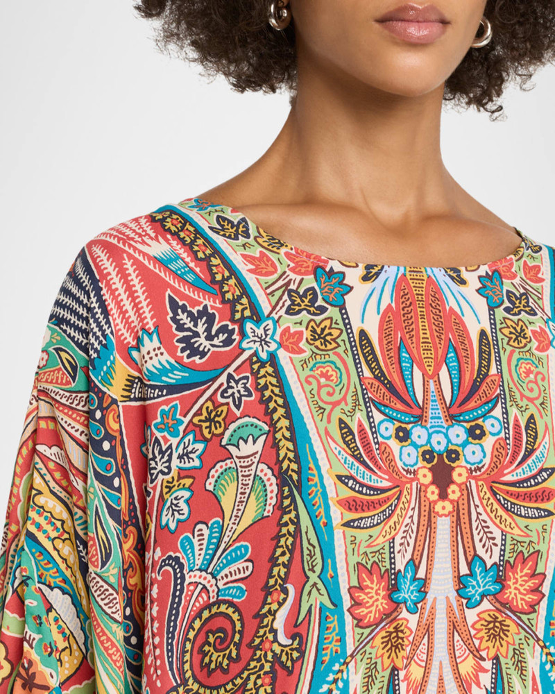 Paisley Maxi Tunic Coverup 5