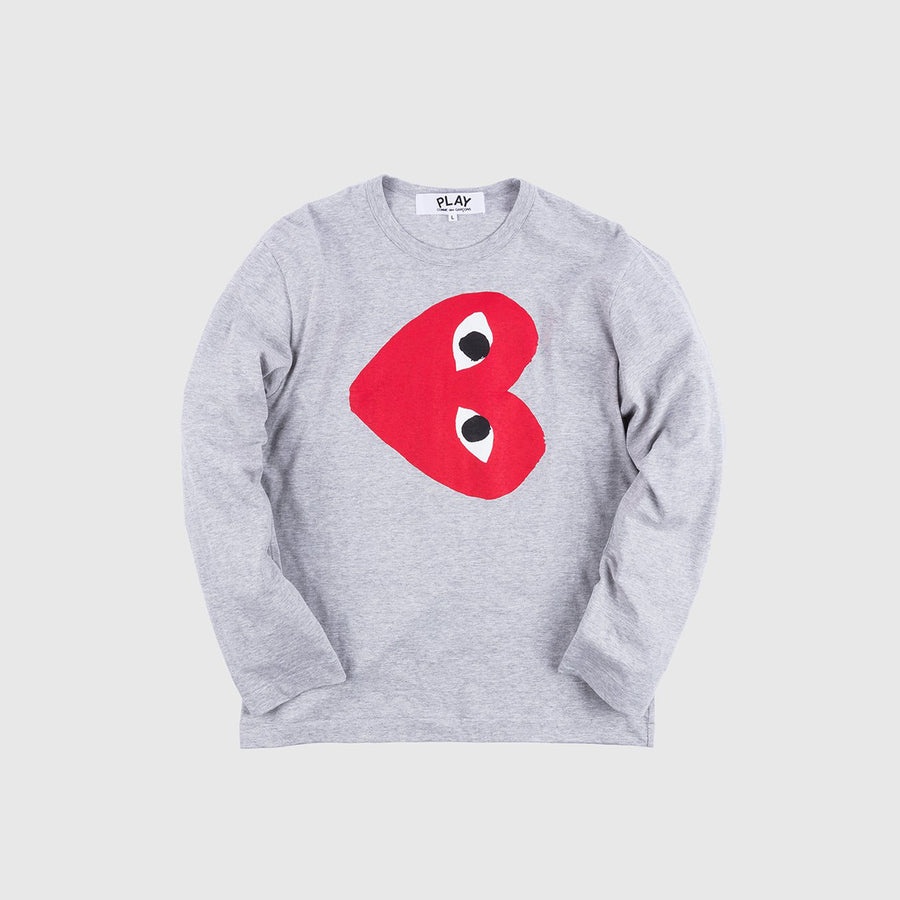 SIDEWAYS HEART L/S T-SHIRT - 1