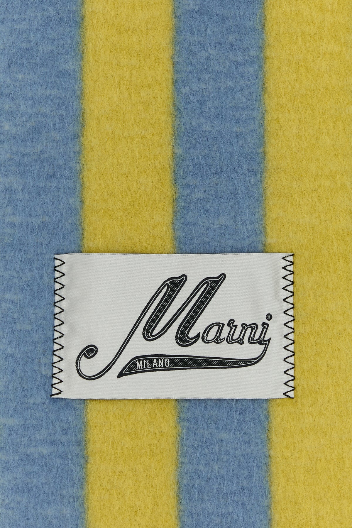 Embroidered wool blend scarf - 3