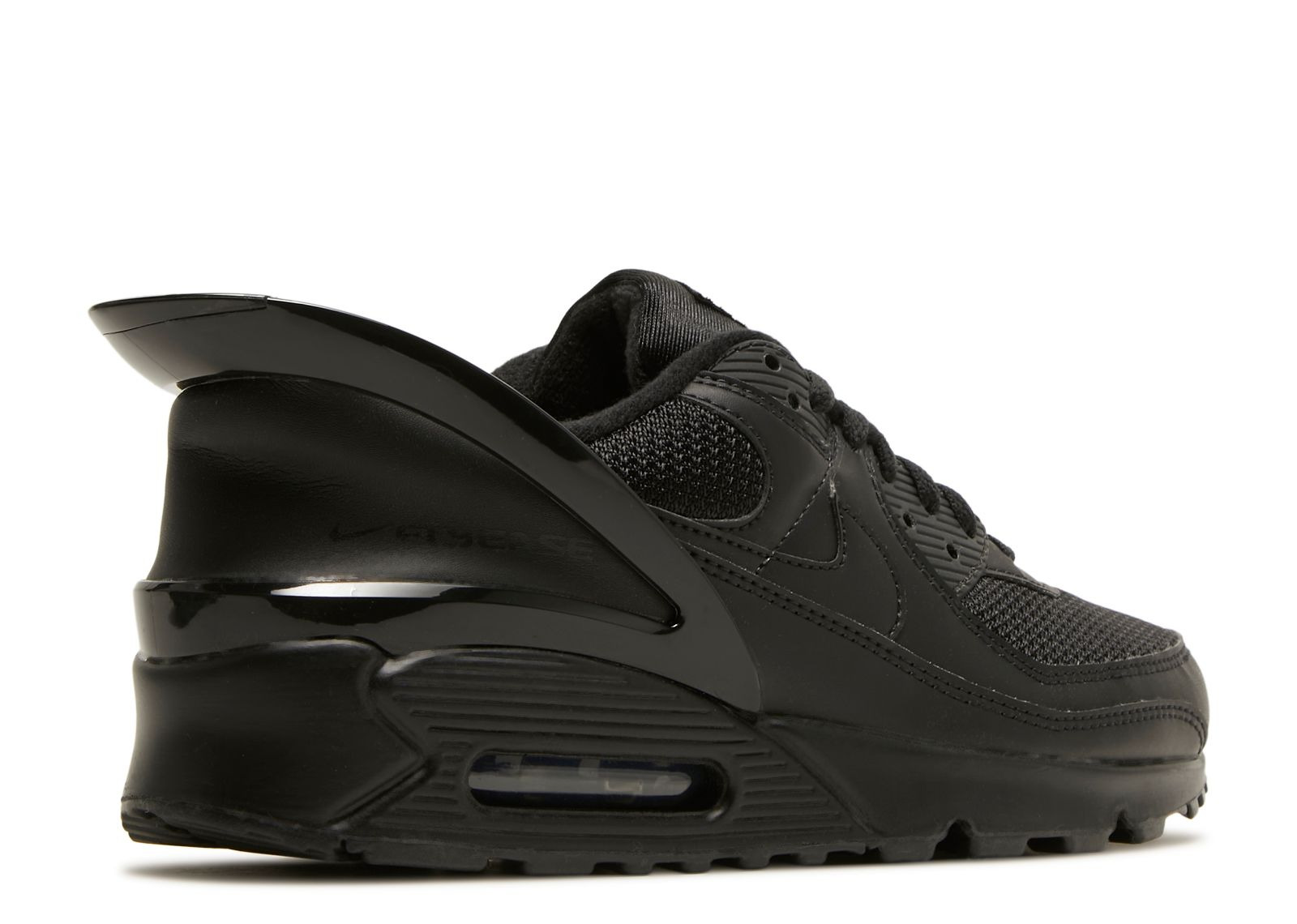 AIR MAX 90 FLYEASE 'TRIPLE BLACK' - 3