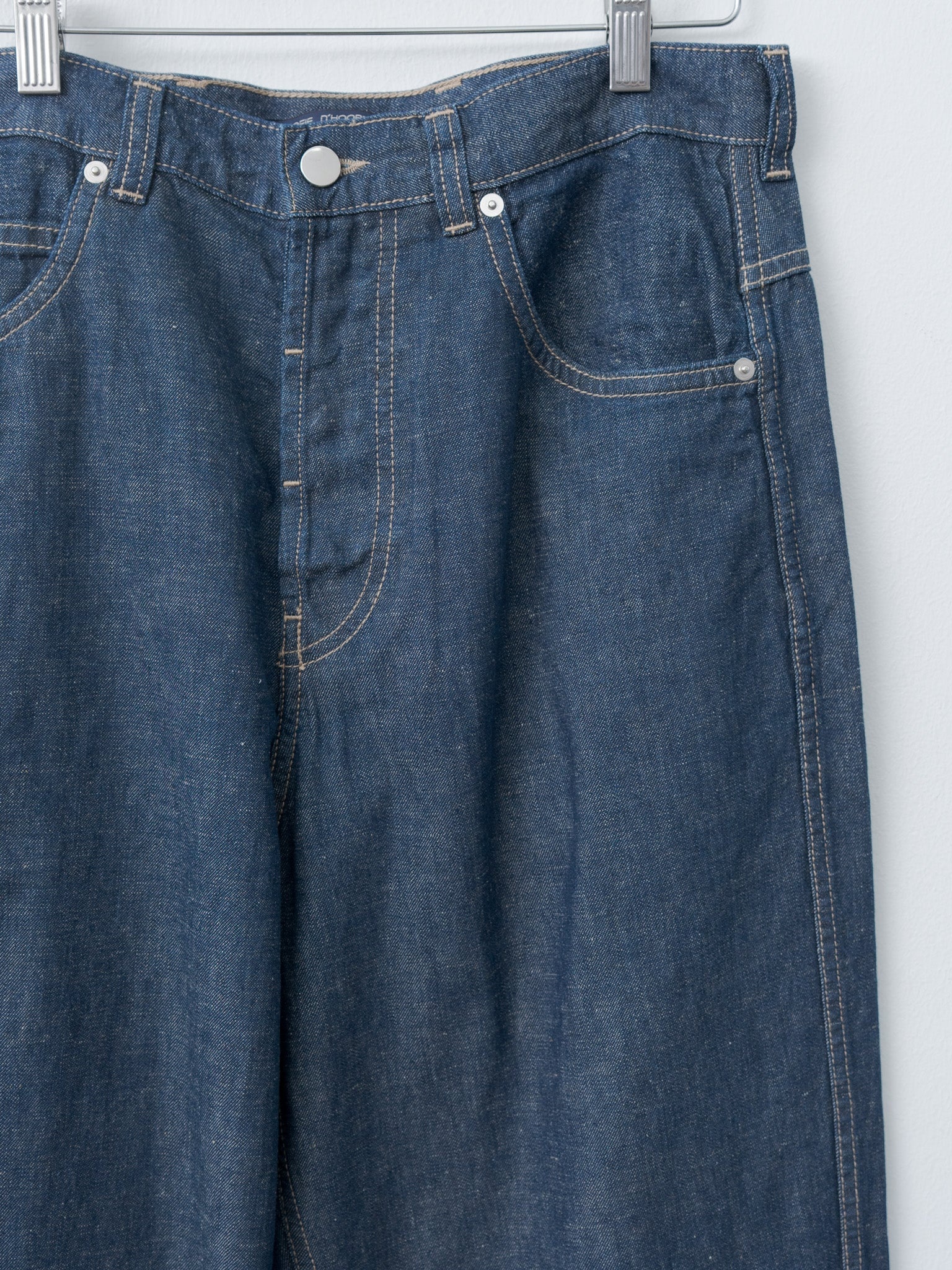 Peggy Denim Trousers - Blue - 4