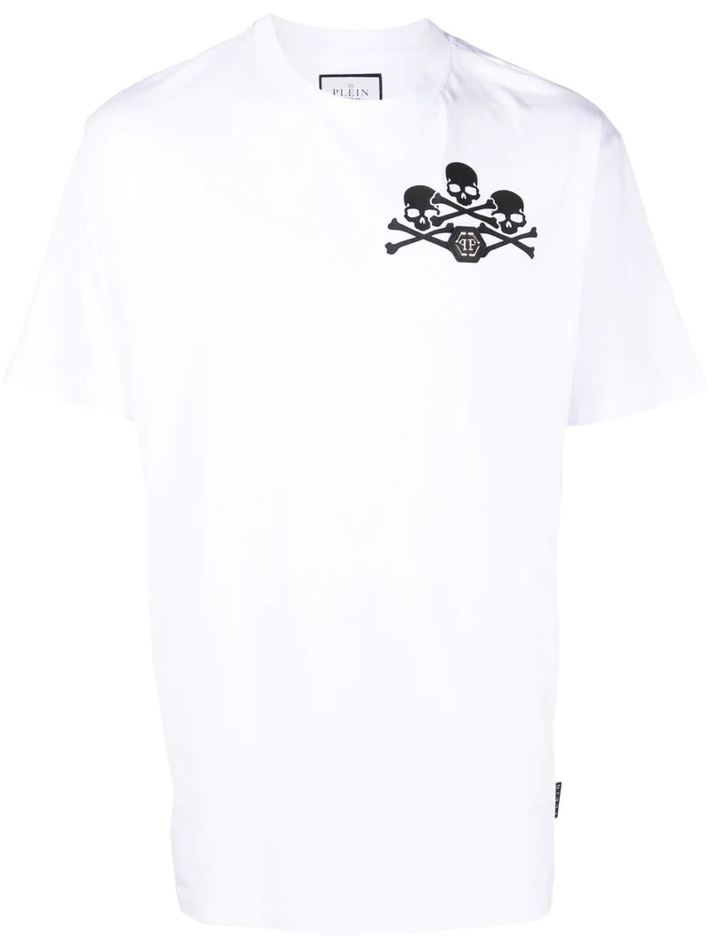 skull-print detail T-shirt 1