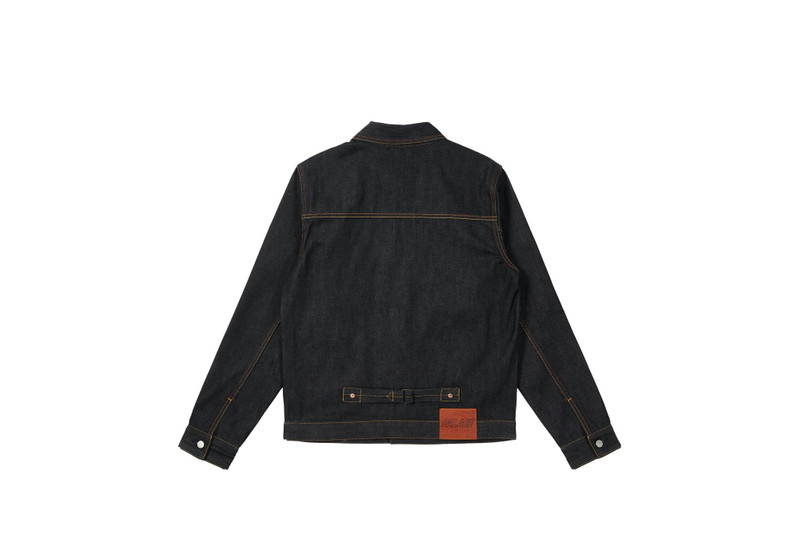PALACE PALACE EVISU CLASSIC SEAGULL DENIM JACKET INDIGO RAW outlook