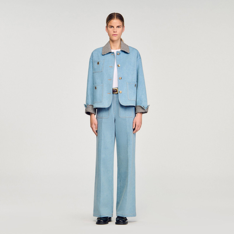 Sandro DENIM JACKET outlook