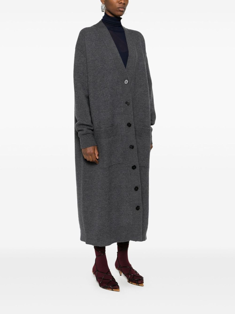 V-neck wool cardigan 3