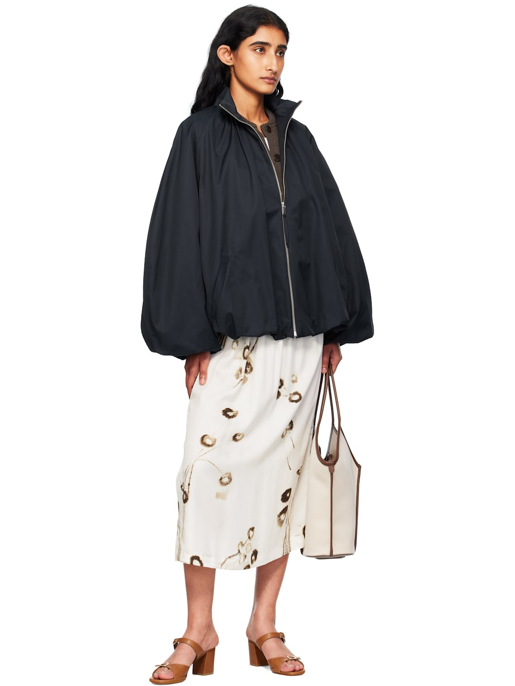 Navy Utility Balloon Jacket - 4