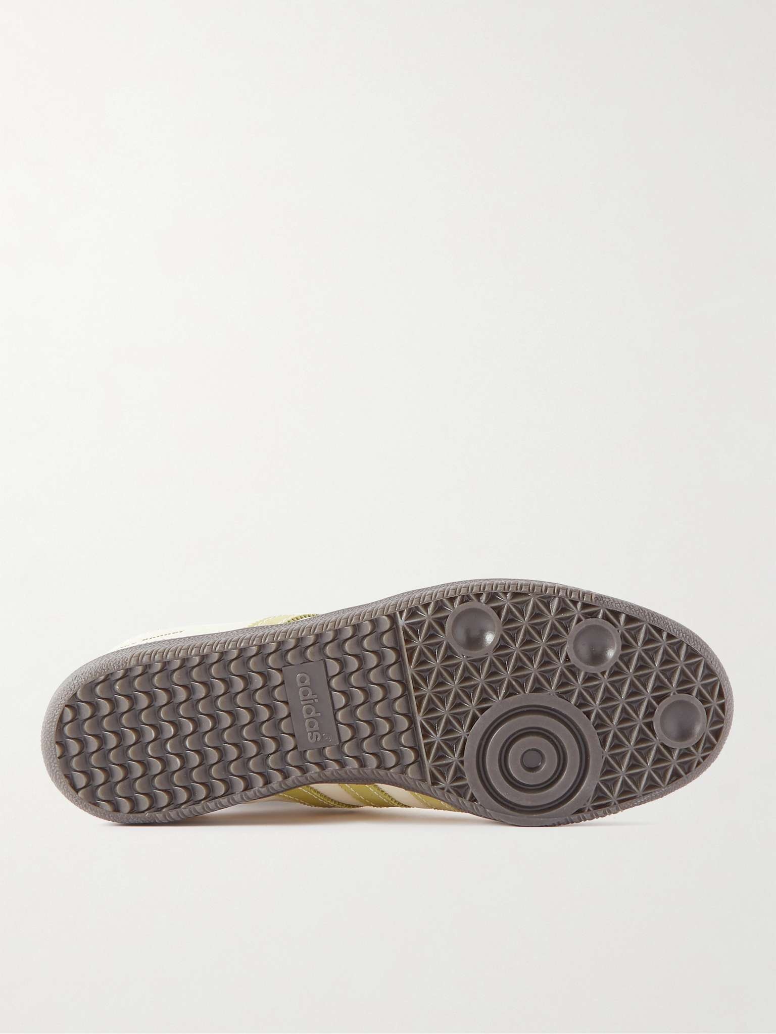 + Wales Bonner Rubber-Trimmed Suede Sneakers - 3
