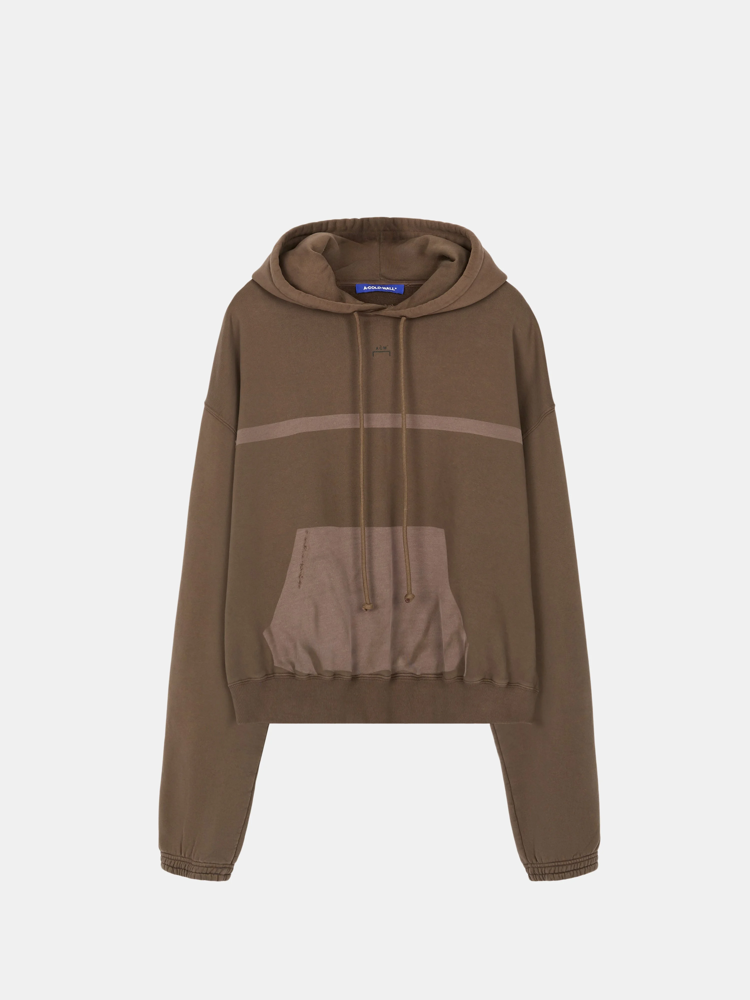 Laser Fade Hoodie Rust - 1