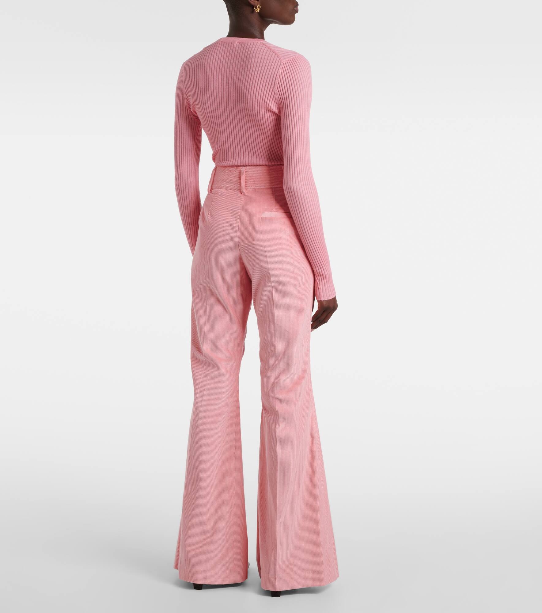 Ianthe cotton corduroy flared pants - 3