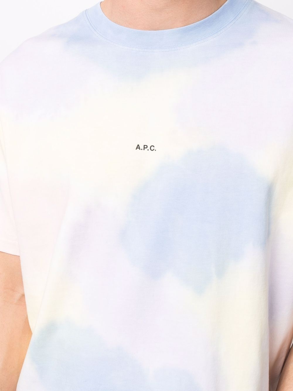 tie-dye print cotton T-shirt - 5