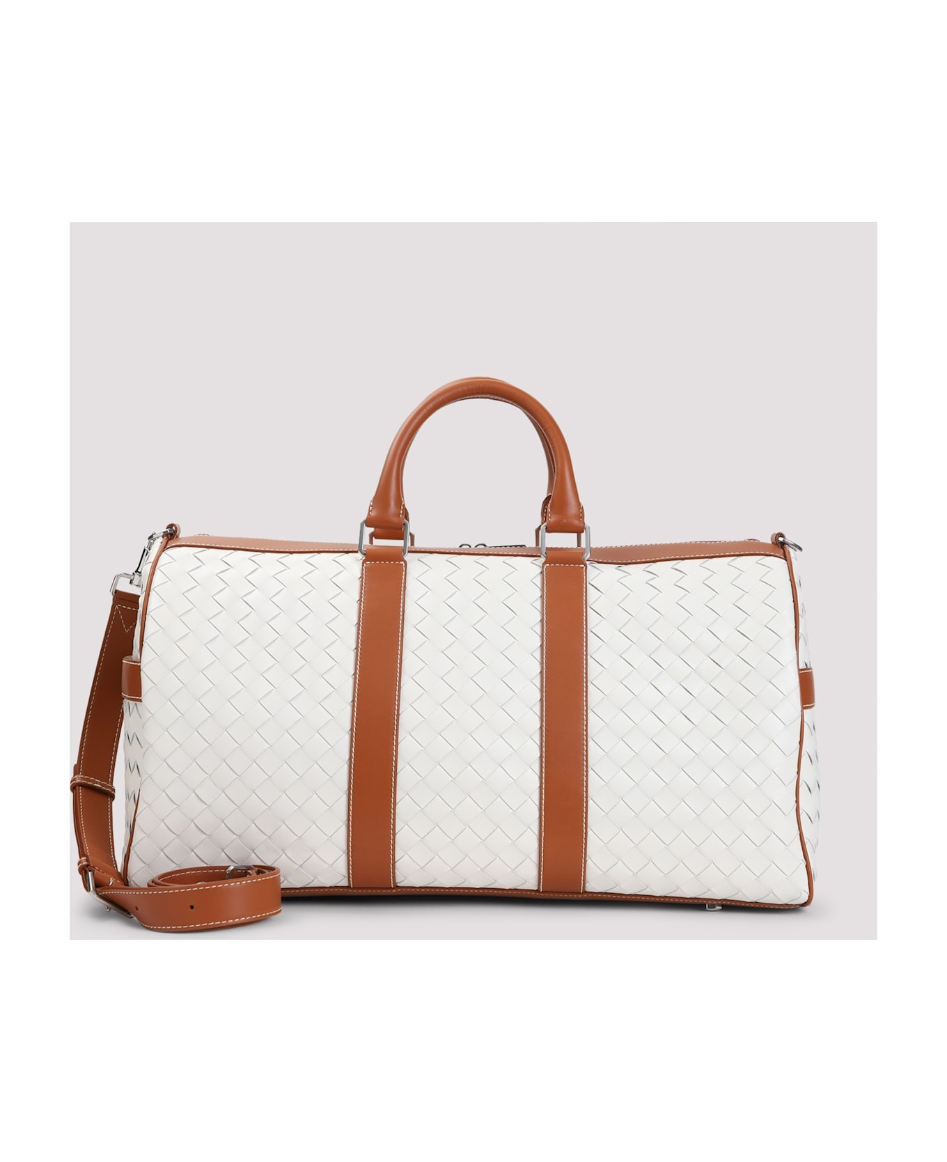 Medium Classic Intrecciato Duffle Bag - 3