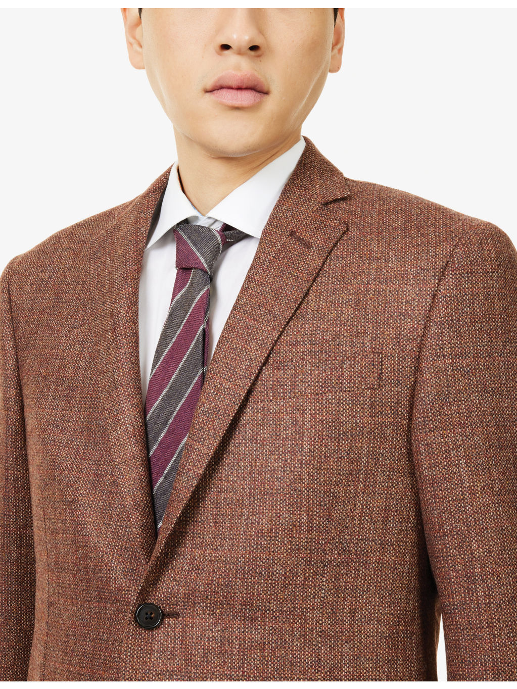 Academy Notched-Collar Wool-Cashmere Blend Jacket - 6