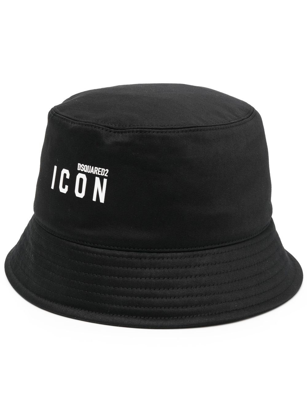 logo-print bucket hat - 1