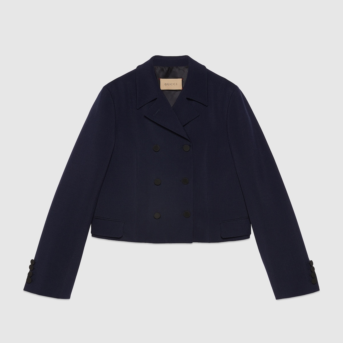 Wool mohair jacket with belt - 1
