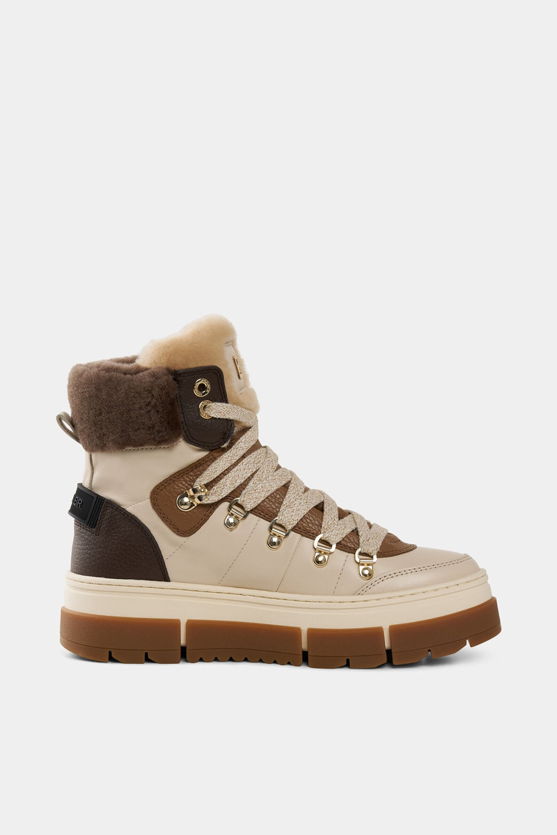 BOGNER Vaduz Lace-up boots in Beige/﻿﻿Brown outlook