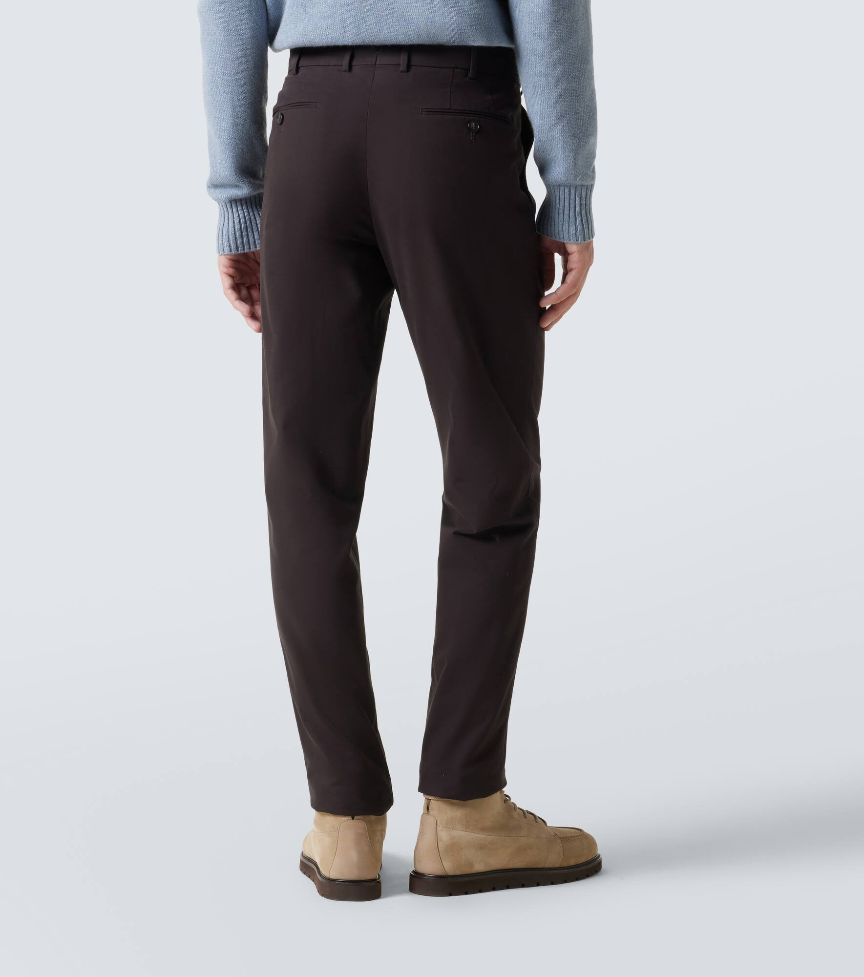 Carlo cotton-blend chinos - 4