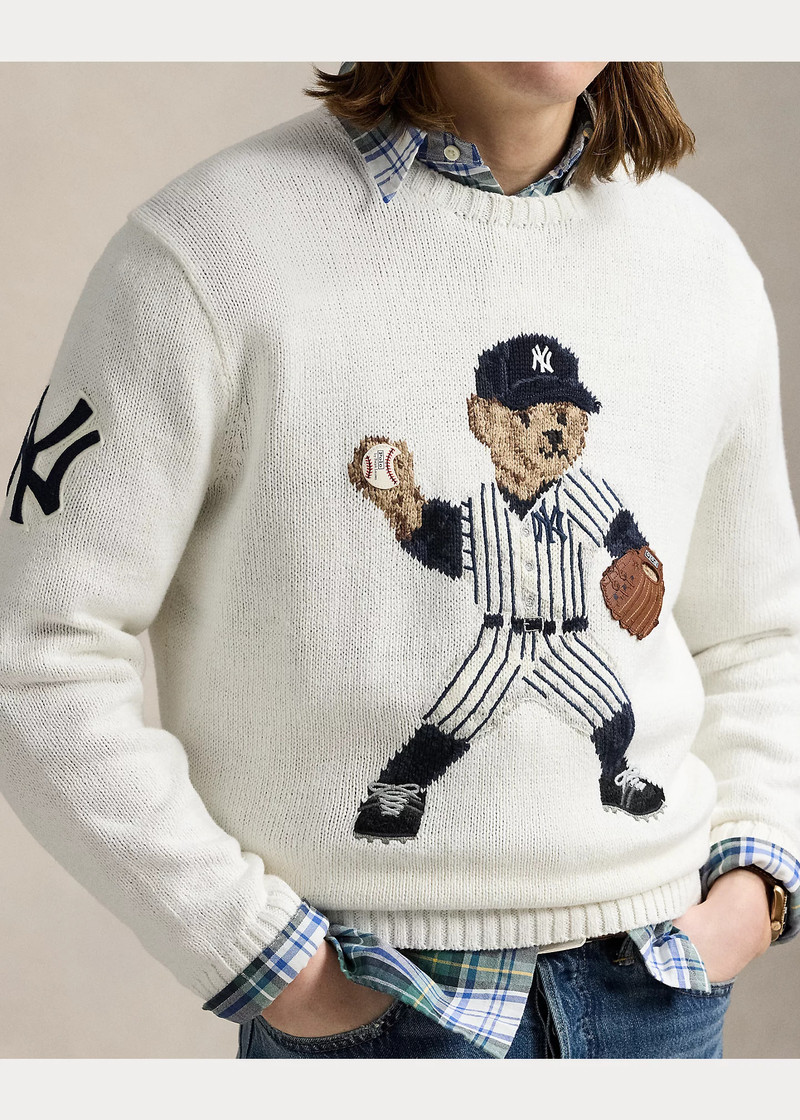 Polo Ralph Lauren Yankees Bear Sweater 7