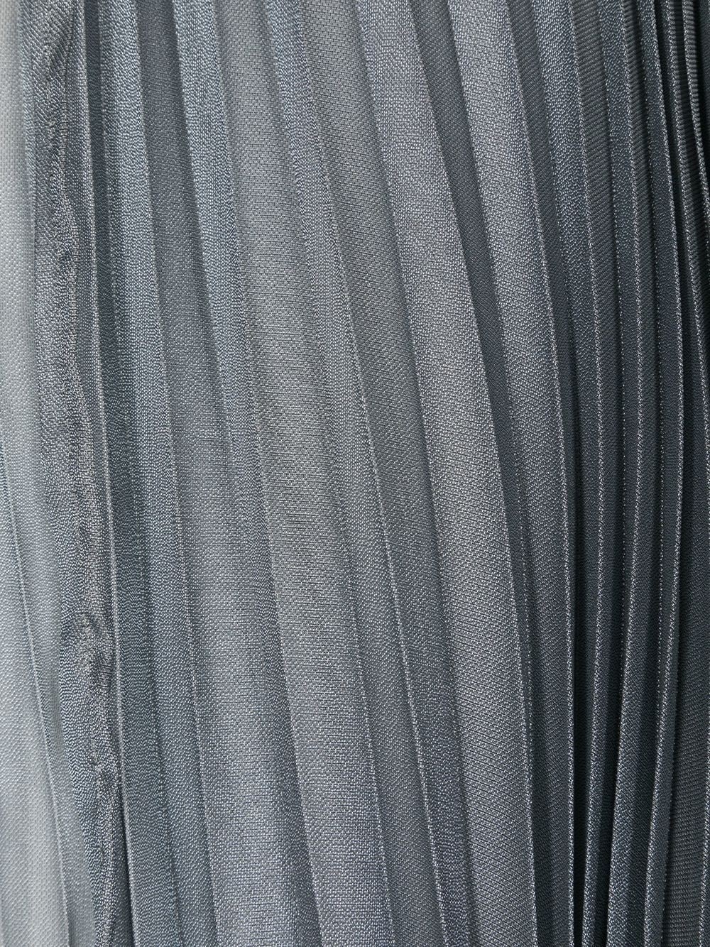 fully-pleated button cape - 2