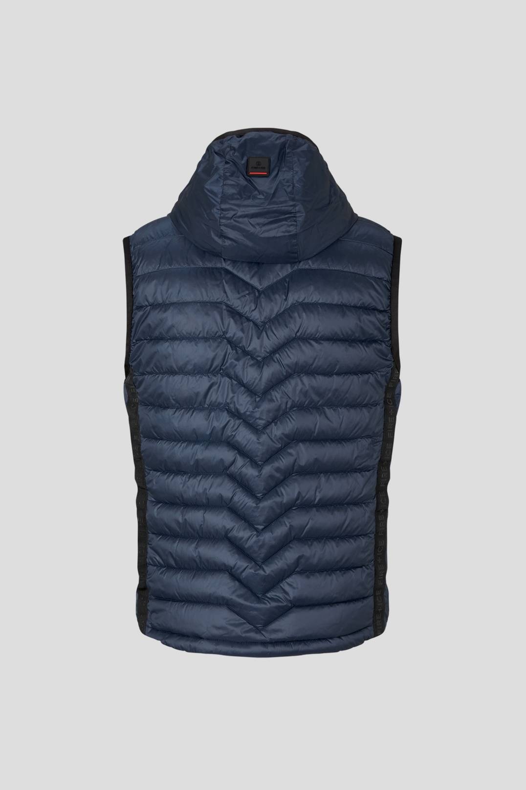 CASAN QUILTED VEST IN BLUE - 7