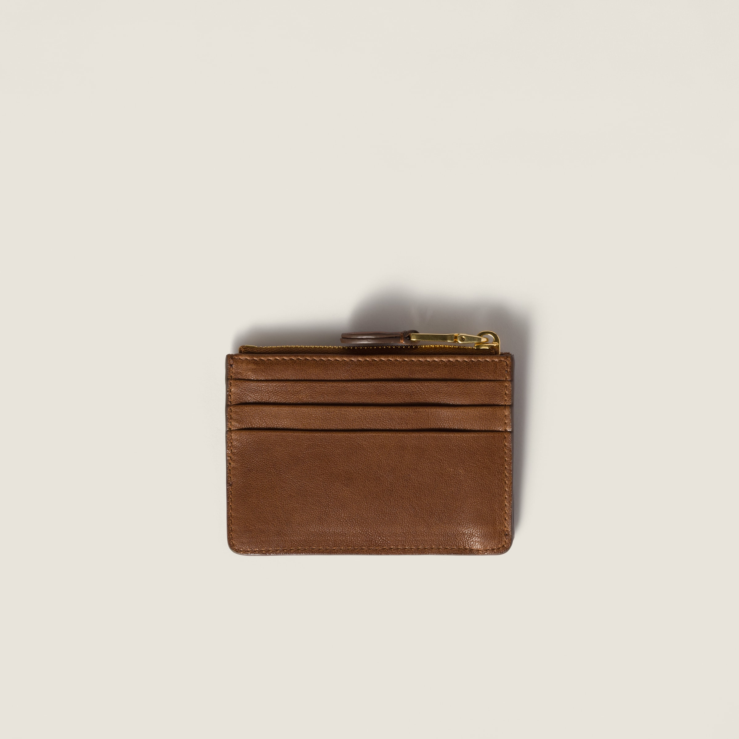 Nappa leather card holder - 2