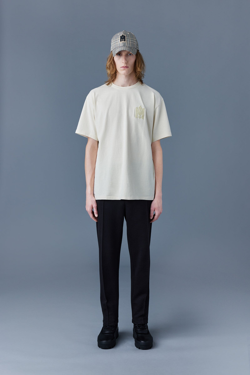 MACKAGE TEE Tee-shirt with velvet logo outlook