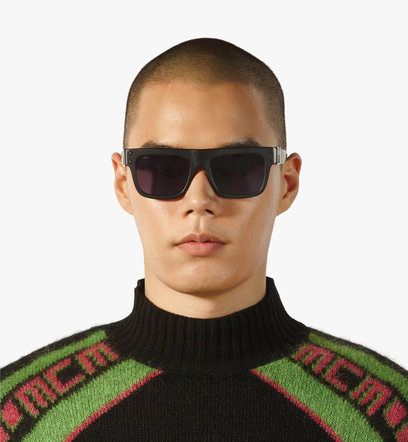 MCM733S Bicolor Rectangular Sunglasses 5