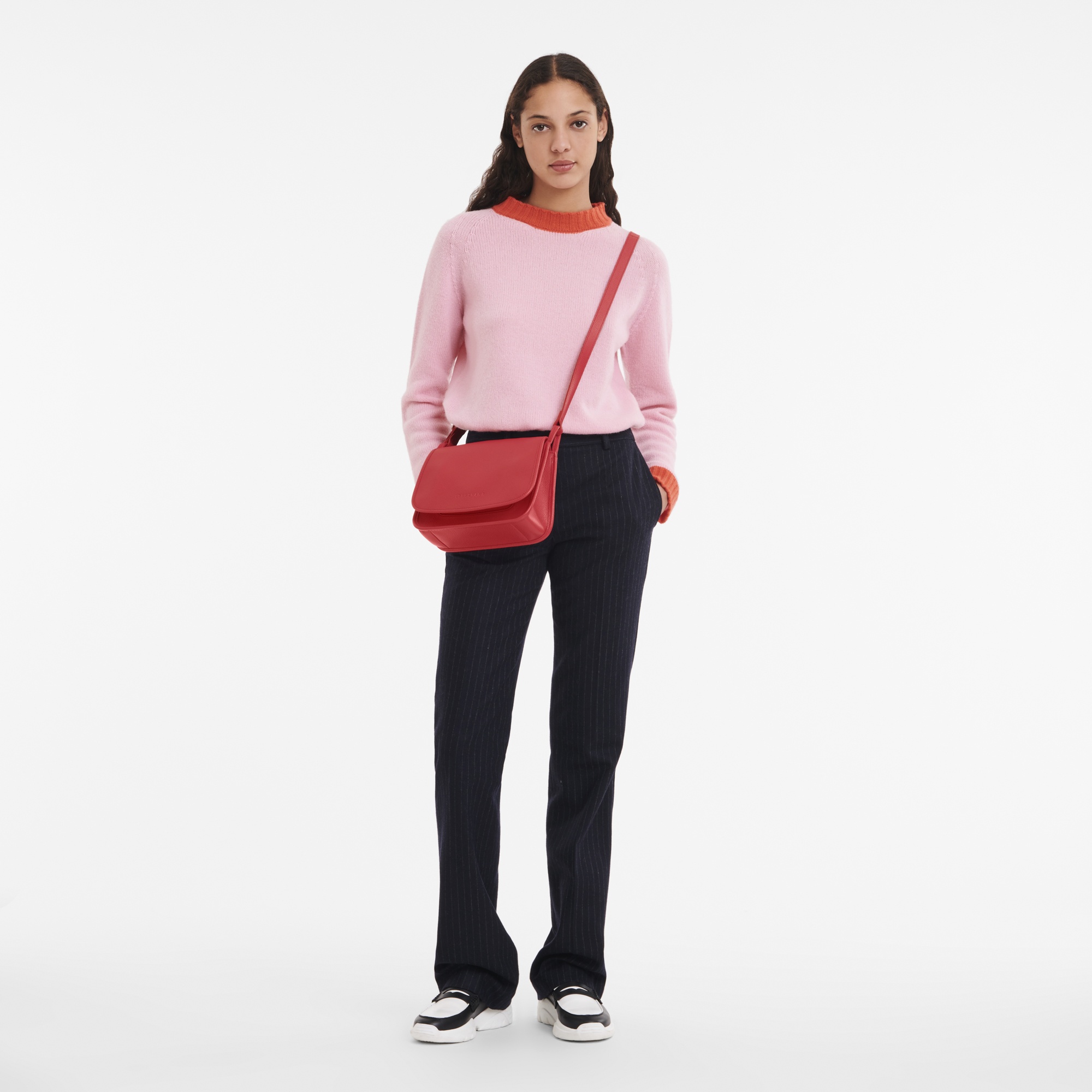 Le Foulonné S Crossbody bag Love - Leather - 2
