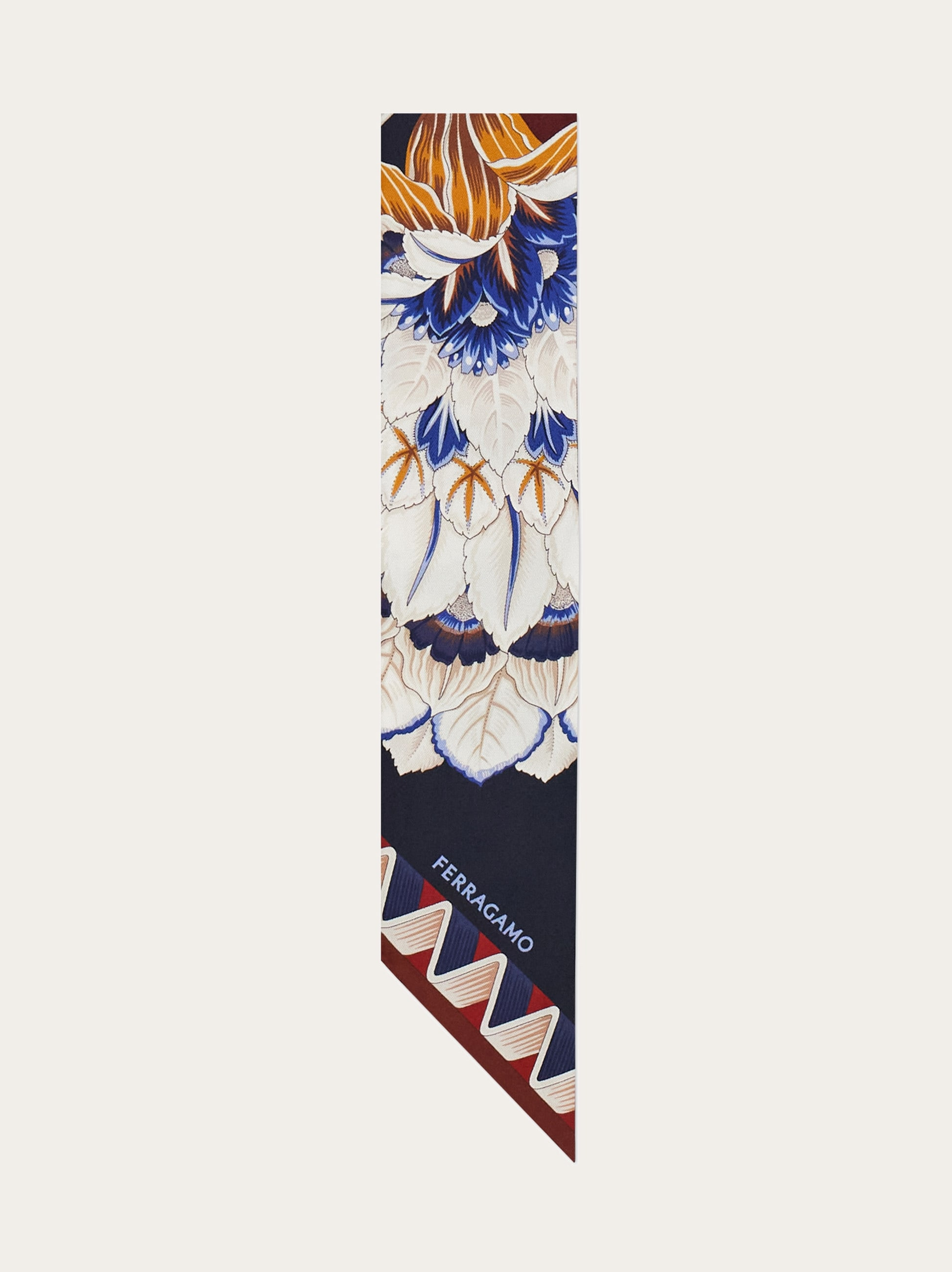 Giada print silk mini bandeau - 5