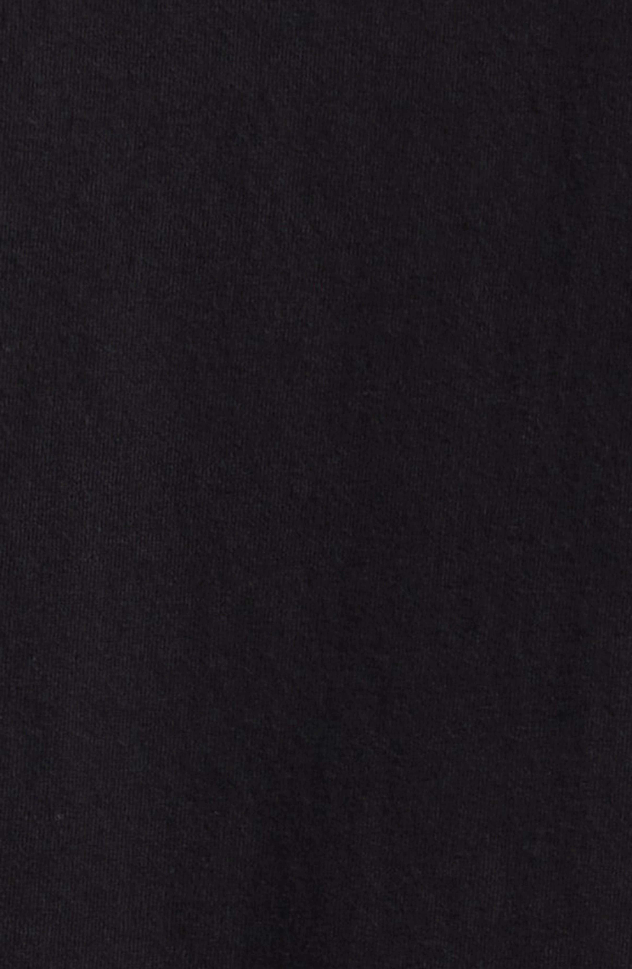 Stone Island Compass Logo Patch Organic Cotton Pocket T-Shirt in Black at Nordstrom - 6