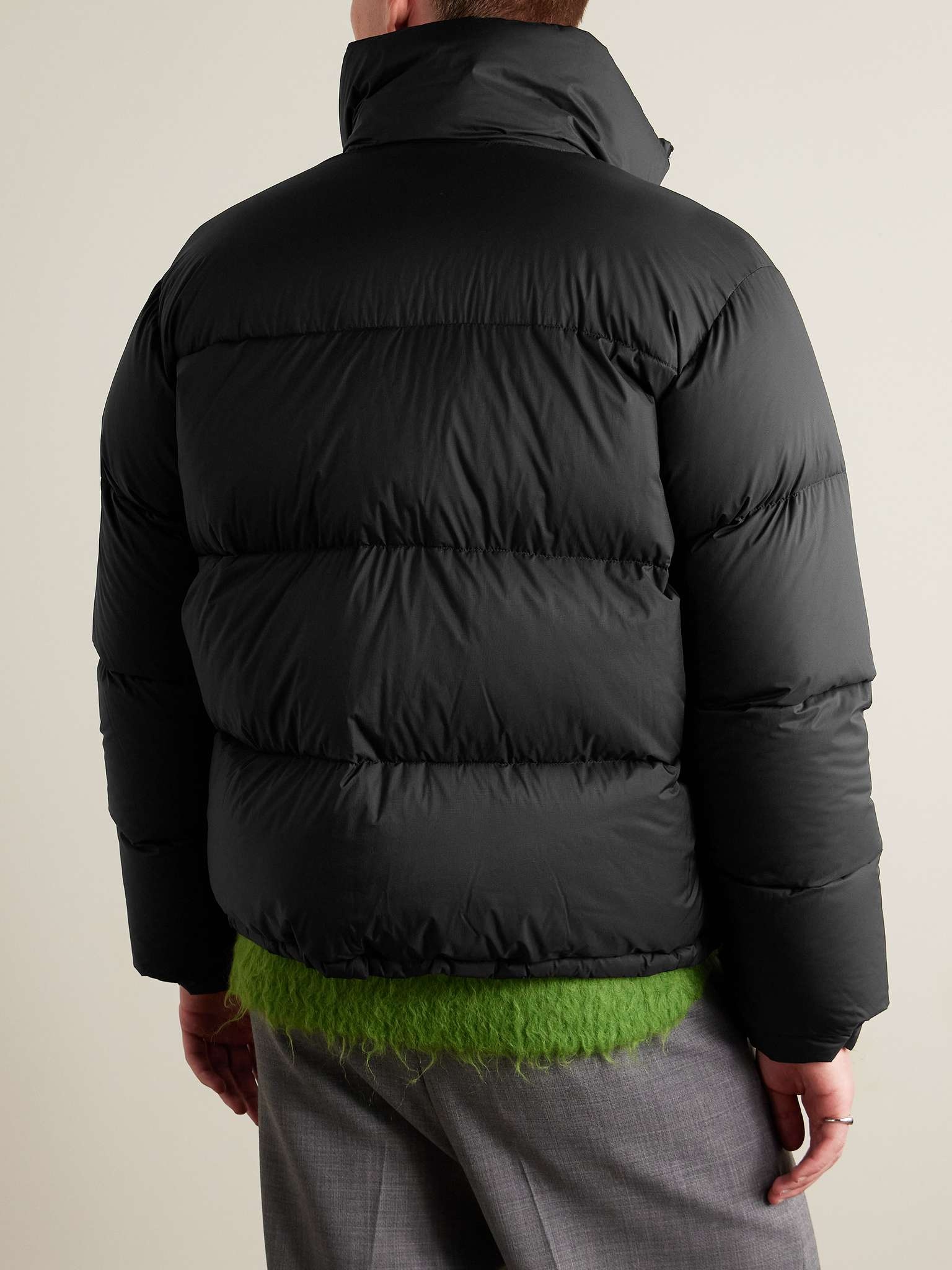 AURALEE TWEED DOWN JACKET ダウン Auralee Shetland Wool Tweed Zip Blouson @auralee_tokyo