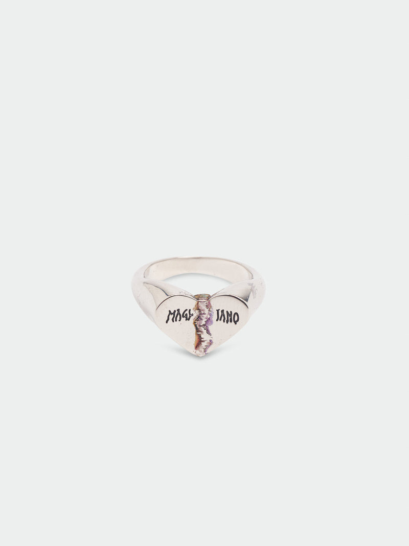MAGLIANO Micro Broken Welded Ring Silver - Magliano outlook