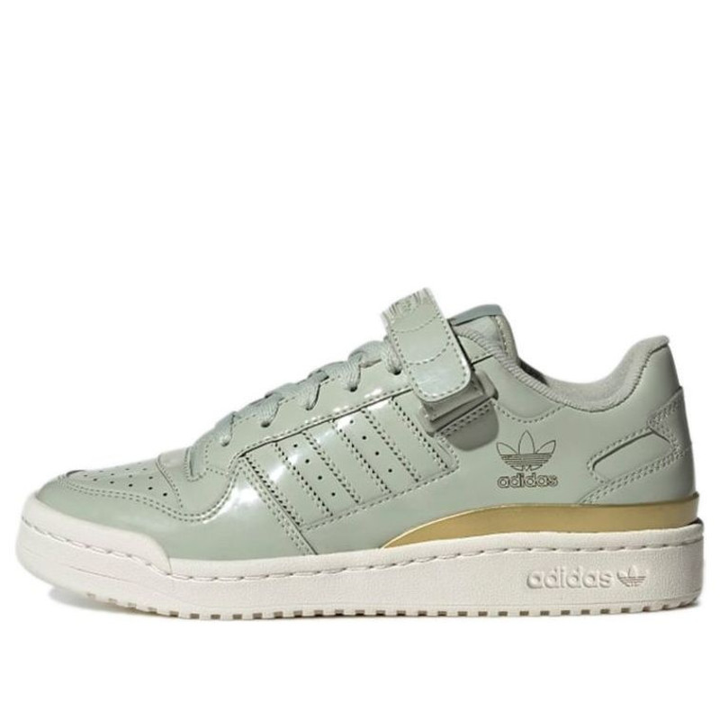 (WMNS) adidas Forum Low 'Halo Green Matte Gold' H05109 - 1