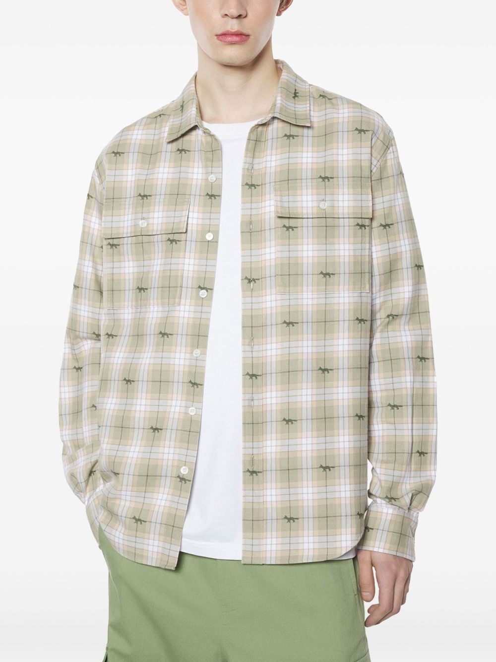 checked shirt - 3